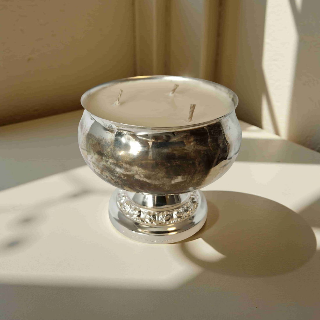 Ianthe Silver Rose Bowl-4